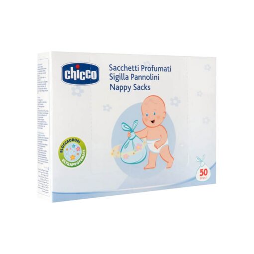 Chicco-Nappy-Sack-50Pcs Chicco Nappy Sacks - 50 Pcs