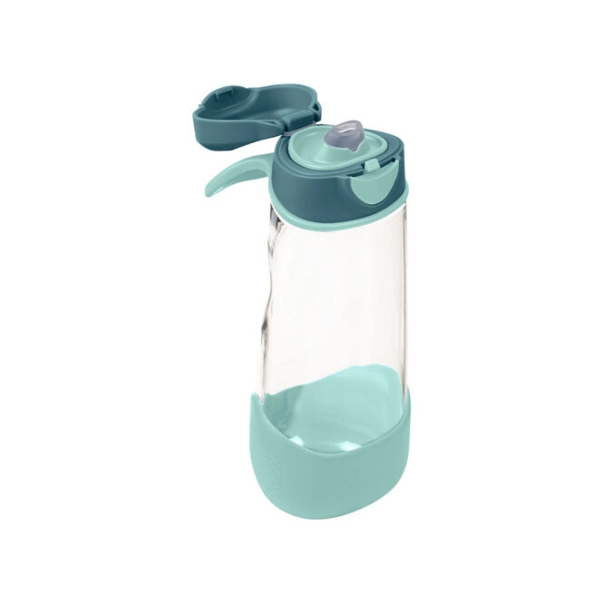 B.Box Sport Spout Bottle 600ml - Emerald Forest