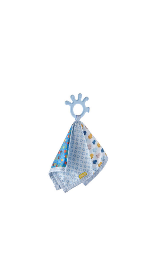 BabyjemClothTeether Babyjem Cloth with Teether - Blue