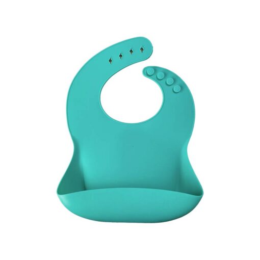 Minikoioi Basics Bib - Aqua Green Minikoioi Basics Bib - Aqua Green