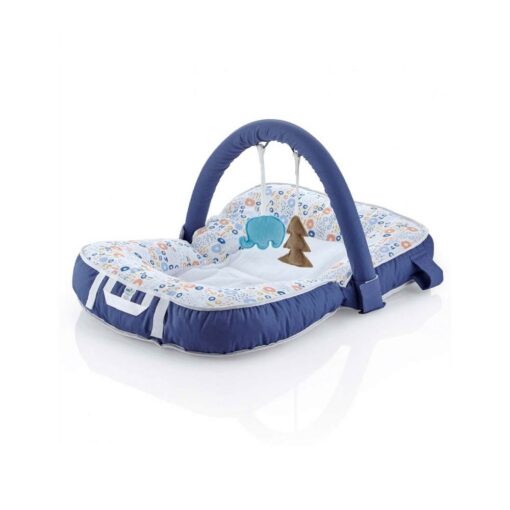 Babyjem Lay Sit Play Cushion - Navy Blue