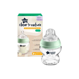 TommeeTippeeClosertoNatureGlassBabyBottle(0m+150ml