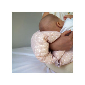 Babyjem-HeadSupportBreastfeedingPillowSalmon-Flower6