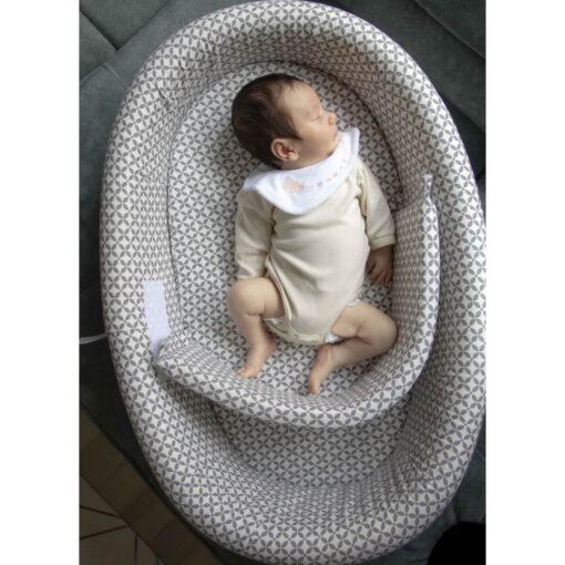 Babyjem-Adjustable-Newborn-Sleep-Bed-Gray06 Babyjem Adjustable Newborn Sleep Bed - Gray