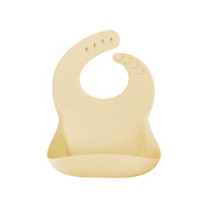 Minikoioi Basics Bib - Mellow Yellow