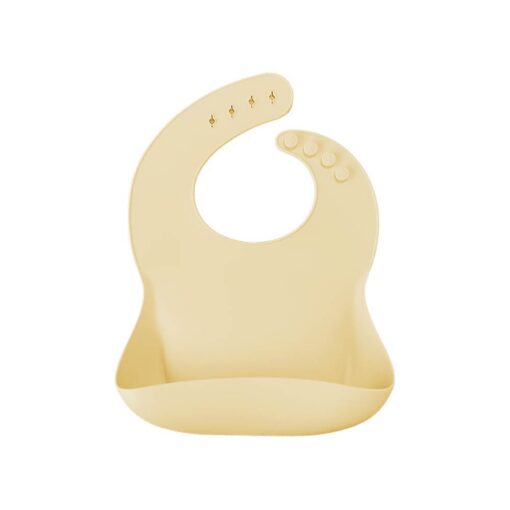 BasicBib-MellowYellow Minikoioi Basics Bib - Mellow Yellow