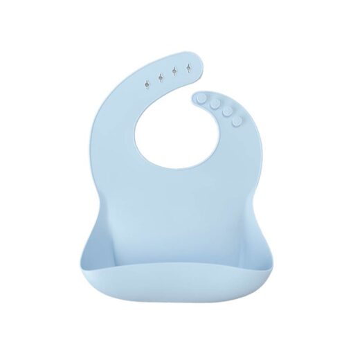 BasicBib-MineralBlue Minikoioi Basics Bib - Mineral Blue
