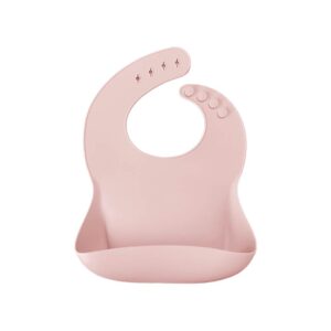Minikoioi Basics Bib - Pinky Pink