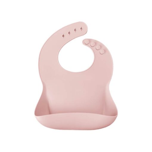 BasicBib-PinkyPink Minikoioi Basics Bib - Pinky Pink
