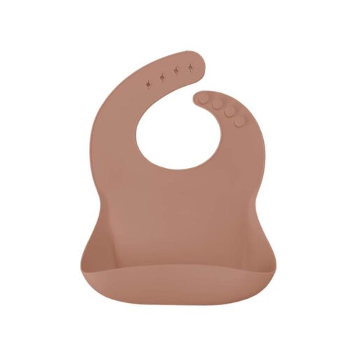 Minikoioi Basics Bib - Woody Brown Minikoioi Basics Bib - Woody Brown