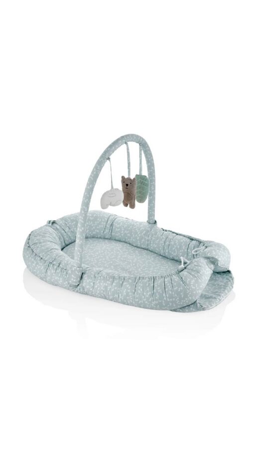 Babyjem Babynest with Toys - Green Babyjem Babynest with Toys - Green
