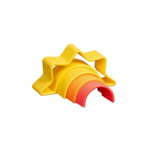 DenaSiliconeTeetherToyNeonSun2