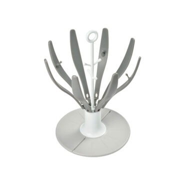 Beaba Flower Foldable Baby Bottle Draining Rack - Gray
