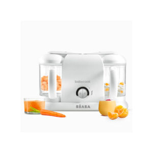 BeabaBabycookDuoHomemadeBabyFoodMakerwhitesilver3