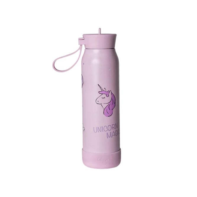 Citron Stainless Steel Small Water Bottle 350ml - Stormy Unicorn