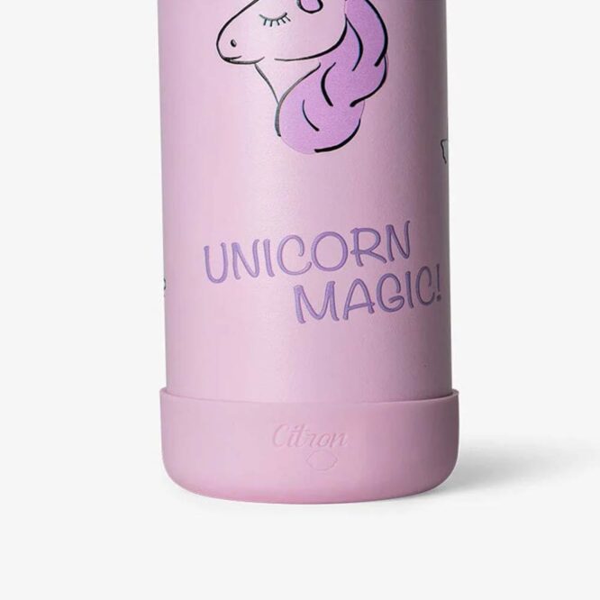 Citron Stainless Steel Small Water Bottle 350ml - Stormy Unicorn