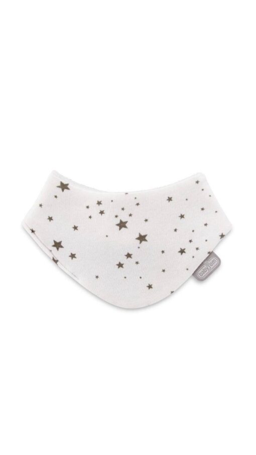 Babyjem-Bandana-Bib-White Babyjem Bandana Bib - White