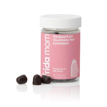 Frida Mom Postpartum Gummies for Lactation (60 Count) - Mango Flavor