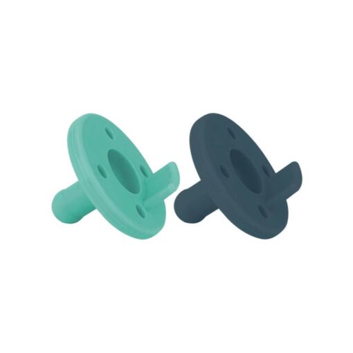 Minikoioi Basics Soother - Aqua Green & Deep Blue - 2 Pcs Minikoioi Basics Soother - Aqua Green & Deep Blue - 2 Pcs