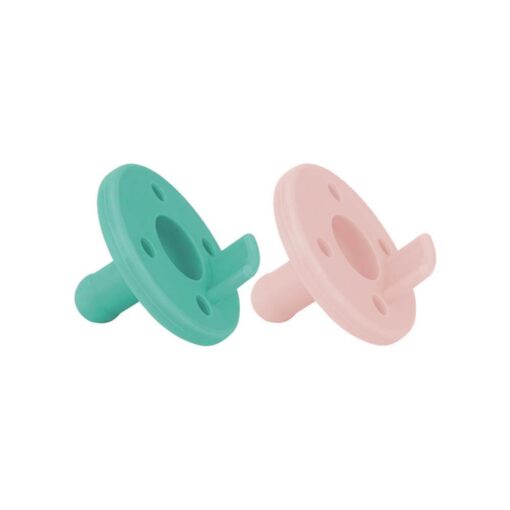Minikoioi Basics Soother - Aqua Green / Pinky Pink - 2 Pcs Minikoioi Basics Soother - Aqua Green / Pinky Pink - 2 Pcs