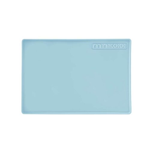 Minikoioi-Feeding-Mat-MineralBlue Minikoioi Feeding Mat - Mineral Blue