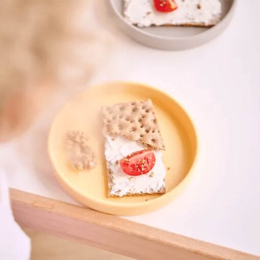 Minikoioi Basics Plate - Mellow Yellow Minikoioi Basics Plate - Mellow Yellow