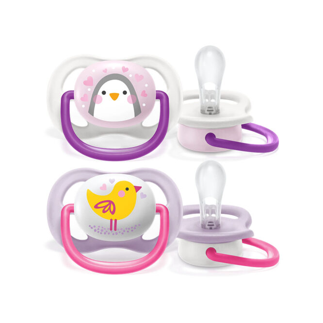Philips Avent Ultra Air Pacifiers Animals (0-6m) Mix - 2 Pcs
