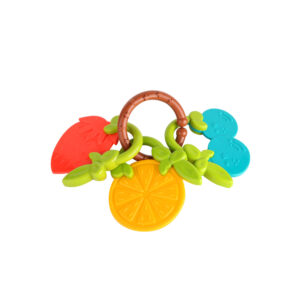 Let’sBeChildFruitTeetherBlue