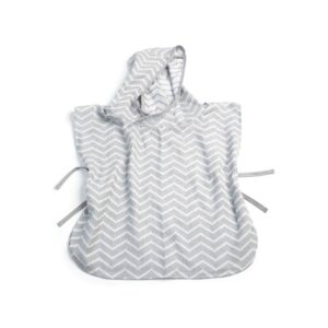 KipKep Blenker Poncho - Silver Gray