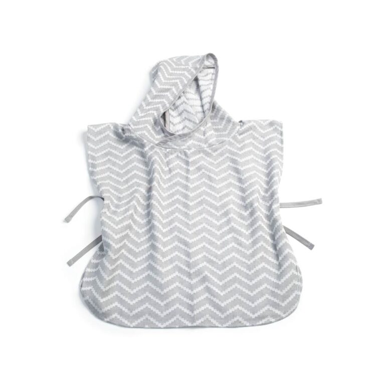 KipKep Blenker Poncho - Silver Gray