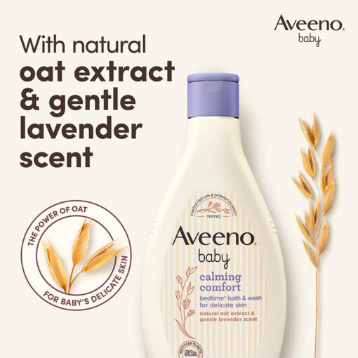 Aveeno Baby Calming Comfort Bath & Body Wash 250ml Aveeno Baby Calming Comfort Bath & Body Wash 250ml