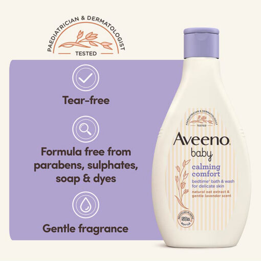 Aveeno Baby Calming Comfort Bath & Body Wash 250ml Aveeno Baby Calming Comfort Bath & Body Wash 250ml