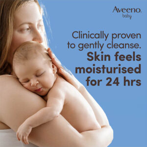Aveeno Baby Soothing Relief Emollient Wash Unscented 250ml