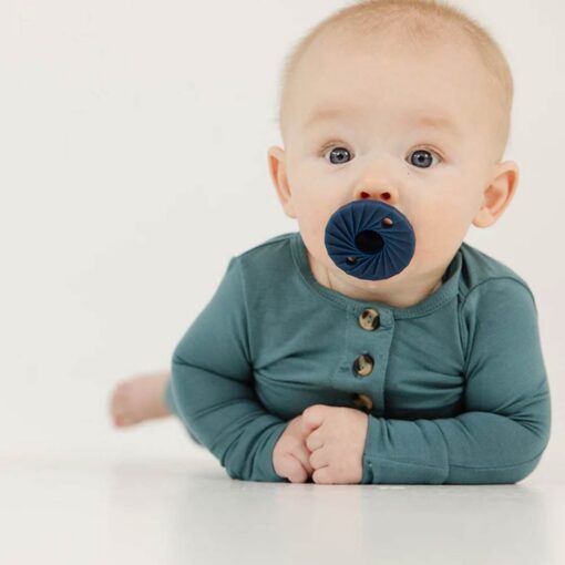 TokyoPop-Pacifiers-Navy Silicone Baby Pacifiers