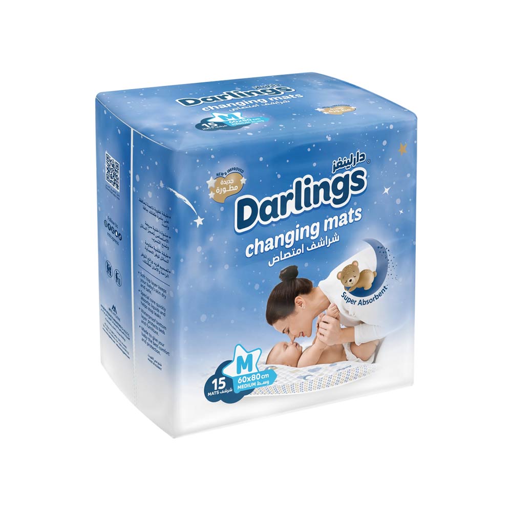 Darlings Changing Mats Size Medium - 15 Mats