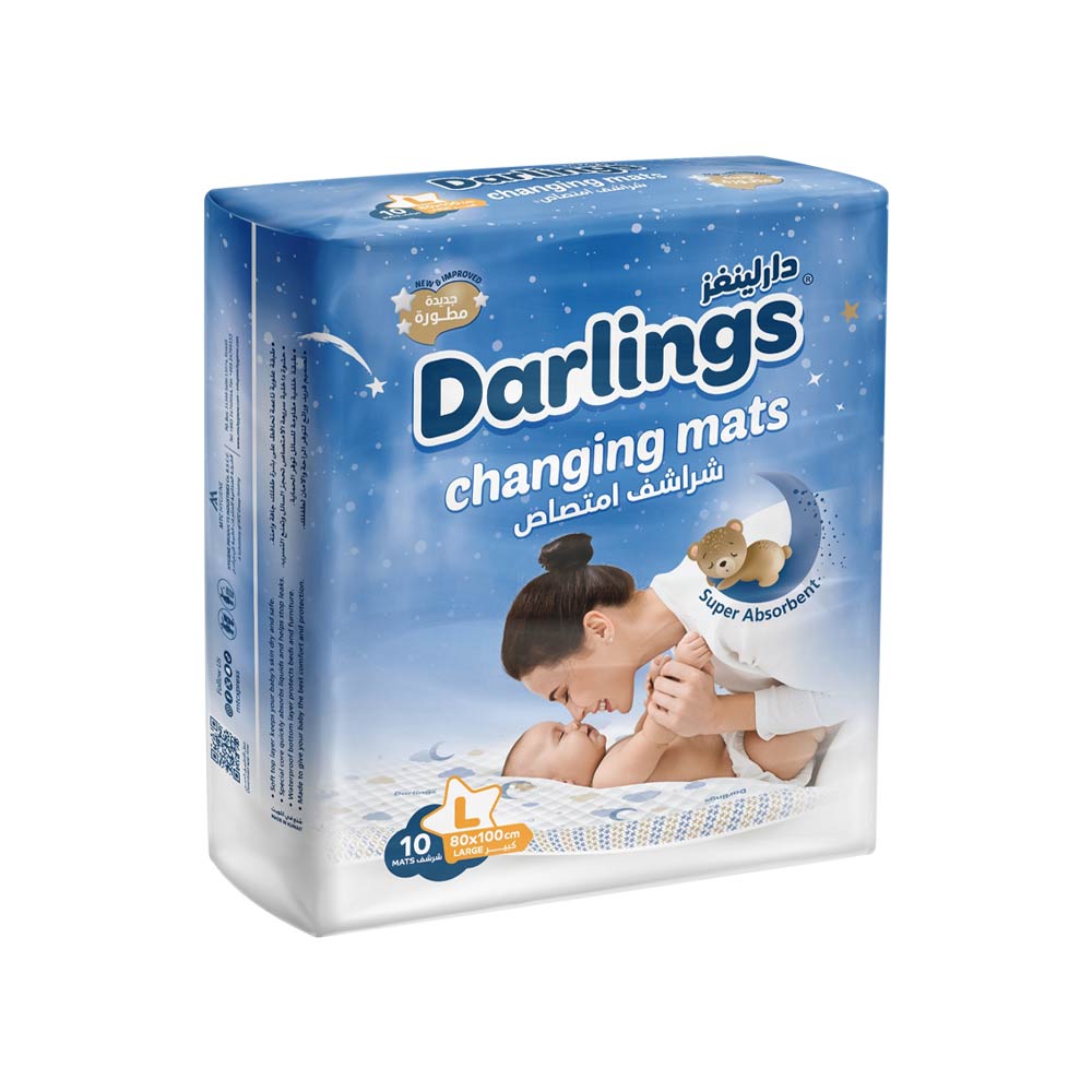 Darlings Changing Mats Size Large - 10 Mats