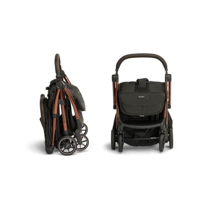 Leclerc Influencer Baby Stroller - Black Brown