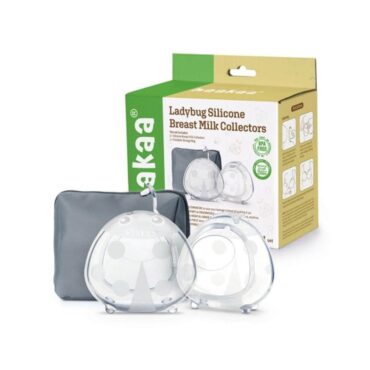 Haakaa Ladybug Silicone Breast Milk Collectors 75ml - 2 Pcs