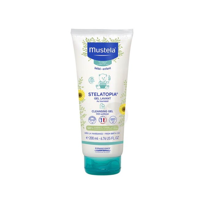 Mustela Baby Stelatopia Cleansing Gel with Sunflower 200ml