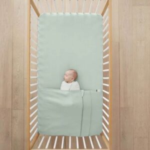 Ergopouch Baby Tuck Sheet Cot/Crib - Sage