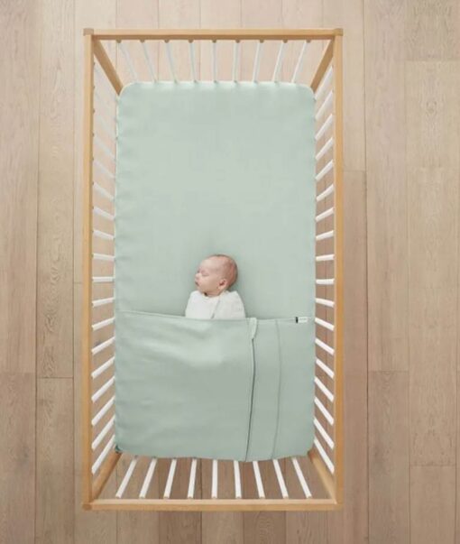 Ergopouch-Baby-Tuck-Sheet-Cot-Crib-Sage5 Ergopouch Baby Tuck Sheet Cot/Crib - Sage