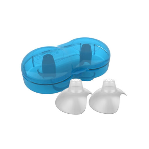DrBrownsSize2NippleSheildswithSterilizerCase1 DrBrownsSize2NippleSheildswithSterilizerCase