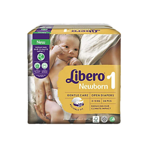 Libero Newborn Size 1 (2-5kg) – 24 Diapers Libero Newborn Size 1 (2-5kg) – 24 Diapers