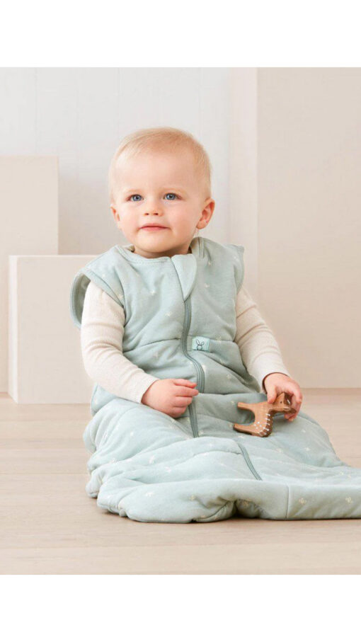 ErgopouchJerseyLightgreen Ergopouch Jersey 2.5 Tog Sleeping Bag (3-12m) – Sage