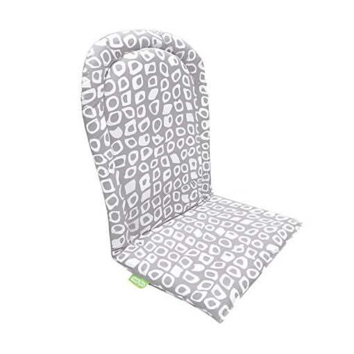 Babyjem-High-Chair-Pad-Gray-Square Babyjem High Chair Pad - Gray Square