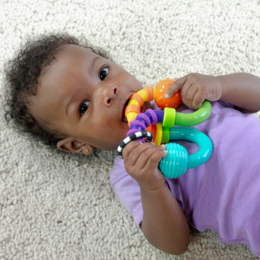 SassyTwistARooFlexibleTeetherRattle SassyTwistARooFlexibleTeetherRattle
