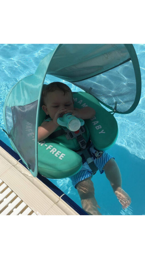 MambobabyChestFloatwithCanopywaterProofTeal5 MambobabyChestFloatwithCanopywaterProofTeal5