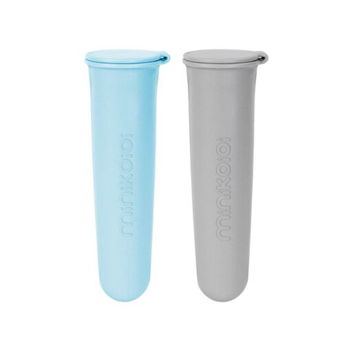 Minikoioi Icy Pops - Mineral Blue / Powder Gray - 2 Pcs Minikoioi Icy Pops - Mineral Blue / Powder Gray - 2 Pcs