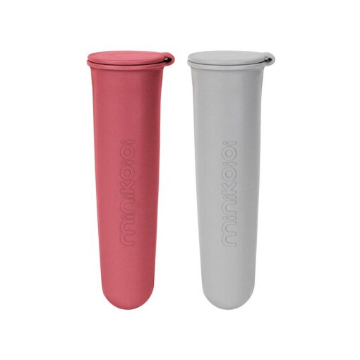 Minikoioi Icy Pops - Velvet Rose / Powder Gray - 2 Pcs