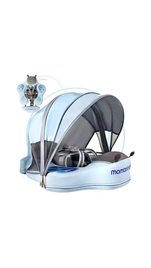 MambobabyChestFloat Mambobaby Butterfly Chest Float with Tail & Canopy - Blue